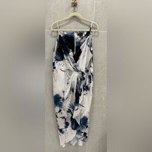 Donna Karan Women's Printed Scarf Sheath Dress